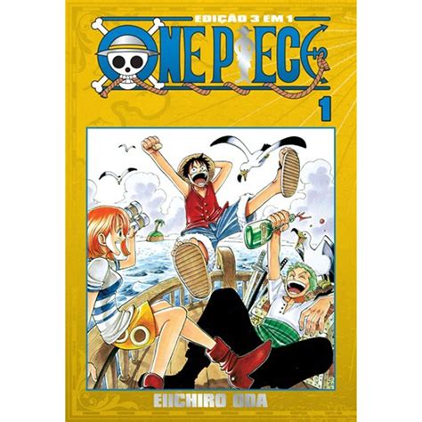 ONE PIECE 3 EM 1 VOL 01 MANGA Volumes 1 2 3 PANINI BOOKS