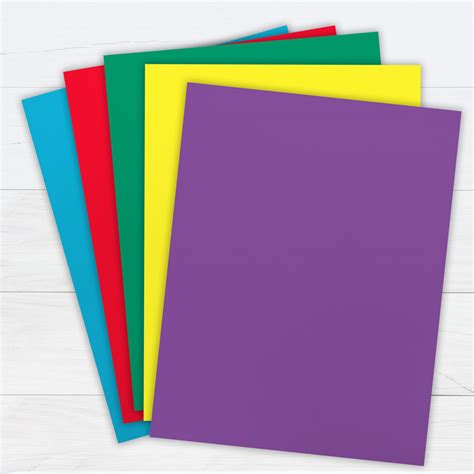 PrintWorks Bright Cardstock For Craft Projects Paris Corporation