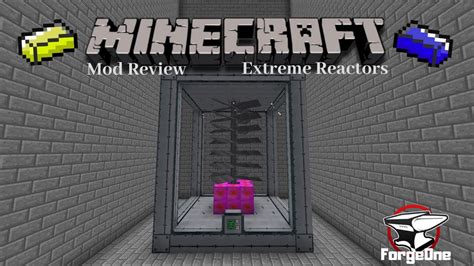 Minecraft Mod Review Extreme Reactors Turbine Set Up Youtube