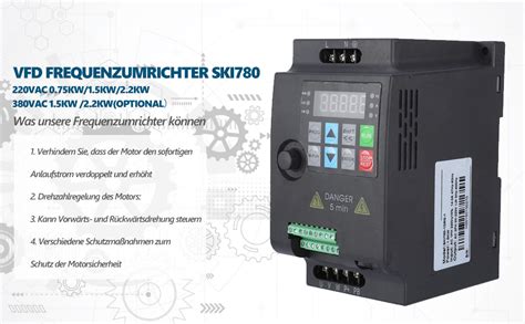 Mini Vfd Frequenzumrichter Ski Mit Variabler Frequenz Leichte