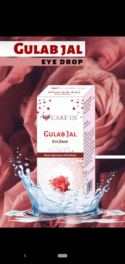 Care Us Ayurvedic Gulab Jal Eye Drop Bottle Size Ml Packaging Type