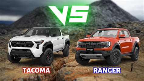 Toyota Tacoma Vs Its Fiercest Competitor Ford Ranger Game