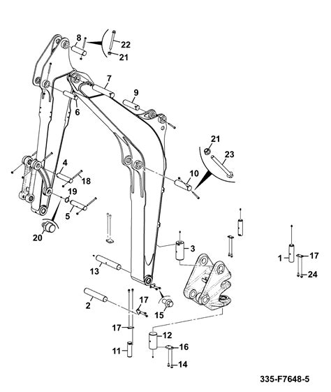 Pin , Dipper Ram 335/F5962 - JCB | AVSpare.com