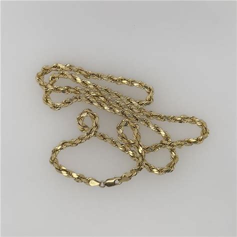 14K Yellow Gold Chain