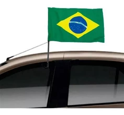 Bandeiras Do Brasil 2022 Haste Para Fixar Vidro De Carro MercadoLivre