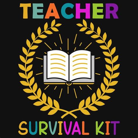 Teacher Survival Kit Clipart