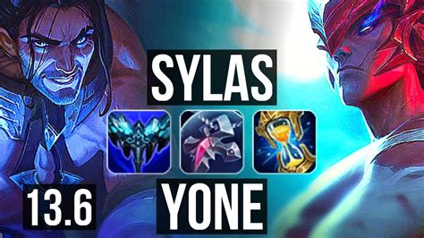 SYLAS Vs YONE MID 67 Winrate 14 5 13 Dominating KR Challenger