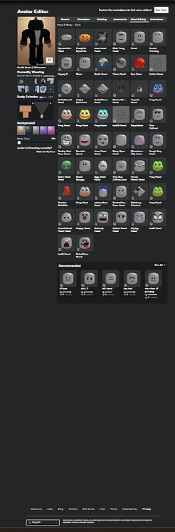 Avatar items not loading in avatar editor - Catalog Asset Bugs - Developer Forum | Roblox