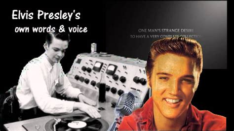 Rare Elvis Presley Radio Interview Youtube