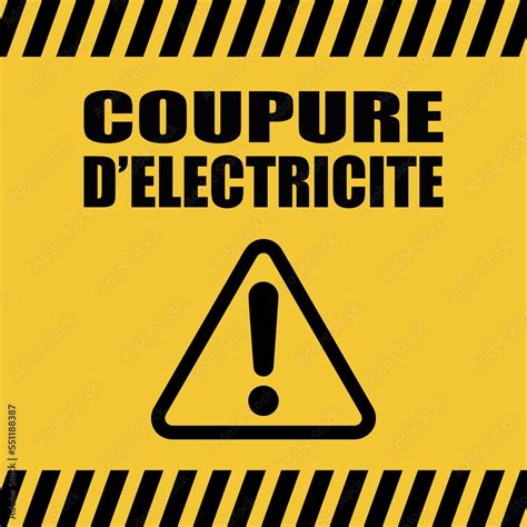 Coupure électricité – Communauté de communes de la Picardie Verte