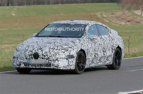 2026 Mercedes Benz AMG CLA EV Tests At The Ring