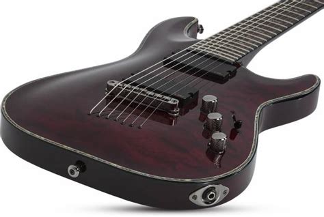 Schecter Shc String Rh Electric Guitar Hellraiser C Black