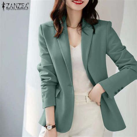 Freeshipping Fancystyle Zanzea Korean Style Womens Formal Office Suit