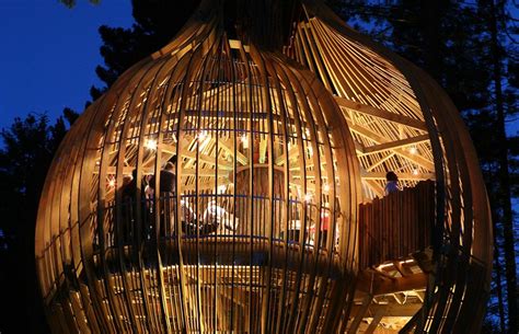 Yellow Treehouse Restaurant By Pacific Environments Architects