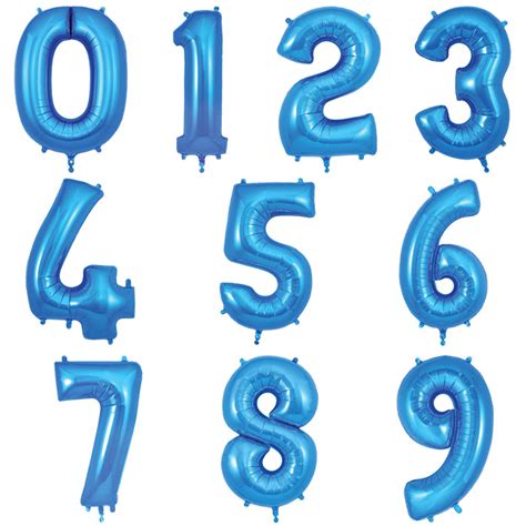 Blue Number Balloons Online Cityofclovis Org