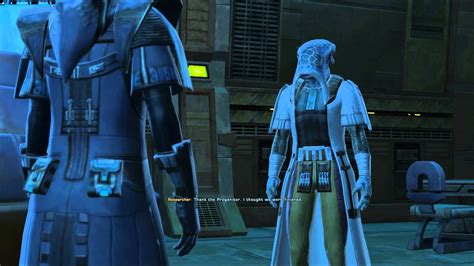 SWtOR Jedi Consular Story Cutscenes Pt 21 Chapter 2 Quesh Light