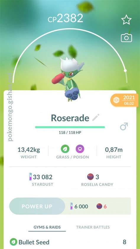 Roserade - Pokemon Go