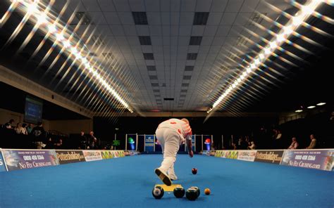 Defending pairs champions knocked out at World Indoor Bowls Championships