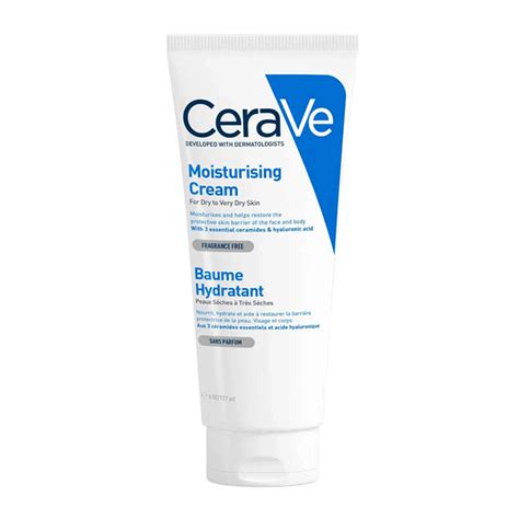 Cerave Moisturising Cream Dry Very Dry Skin 177ml Sinin