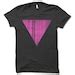 Pink Triangle T Shirt Gay Lesbian LGBT Shirt Pride Month Etsy