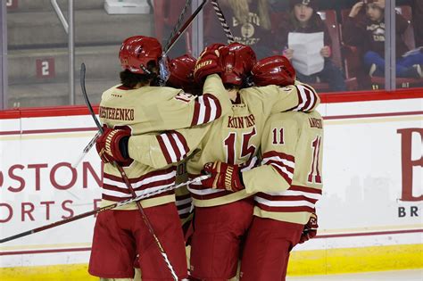 Boston College Men’s Hockey Defeats Bu 9 6 Bc Interruption