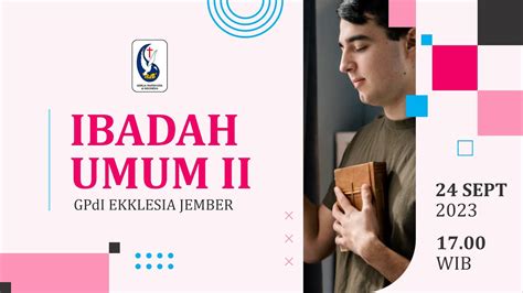 Live Ibadah Sore Gpdi Ekklesia Jember September Youtube