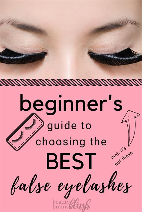 Best False Eyelashes for Beginners - BeautyBrainsBlush