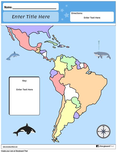 South America Storyboard Av Worksheet Templates