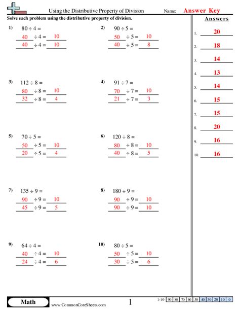 Properties Of Addition Worksheets With Answer Key Worksheets Library