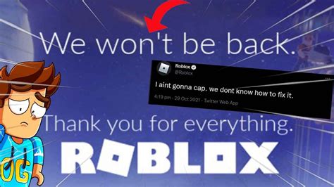 Roblox Shutdown Memes Watch To Save Roblox Servers Youtube