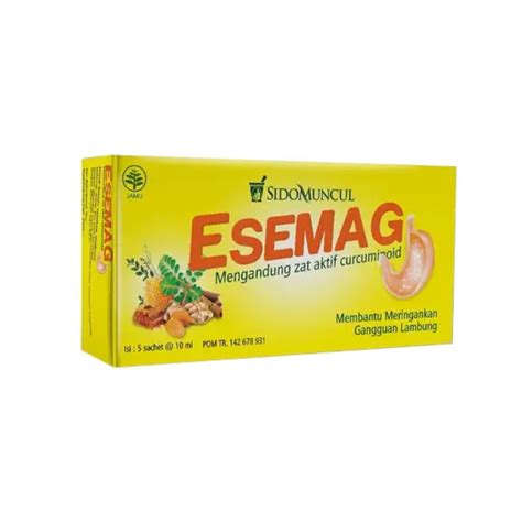 Esemag Ml Sachet Kegunaan Efek Samping Dosis Dan Aturan Pakai