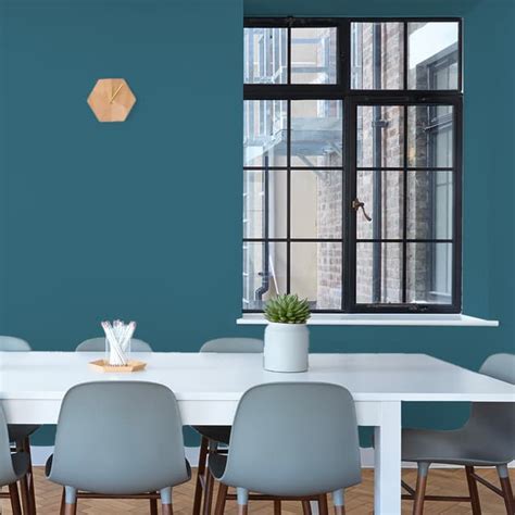 Petrol Blue Wall Paint | HUE | VERNICE ITALIA