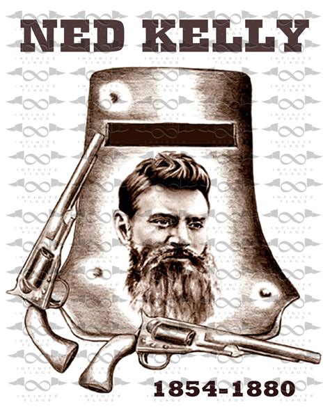 Ned Kelly HELMET With PORTRAIT Flag/banner 90cm X 113cm New - Etsy