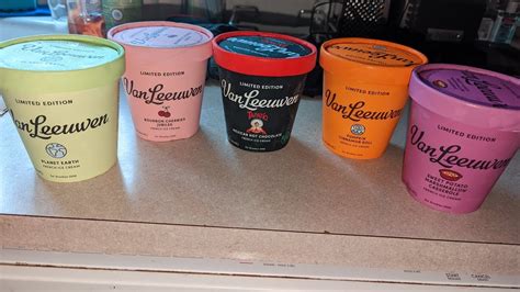 Trying New Limited Edition Van Leeuwen Ice Cream Flavors Including