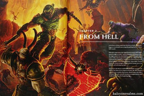 The Art Of Doom Eternal Book Review Halcyon Realms Art Book Reviews