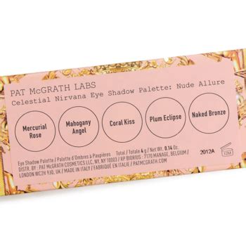 Pat Mcgrath Nude Allure Eyeshadow Palette Review Swatches