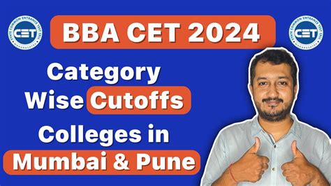 Bba Cet Category Wise Cutoffs Bba Cet Colleges In Mumbai And