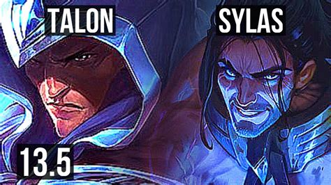 Talon Vs Sylas Mid M Mastery Games Dominating