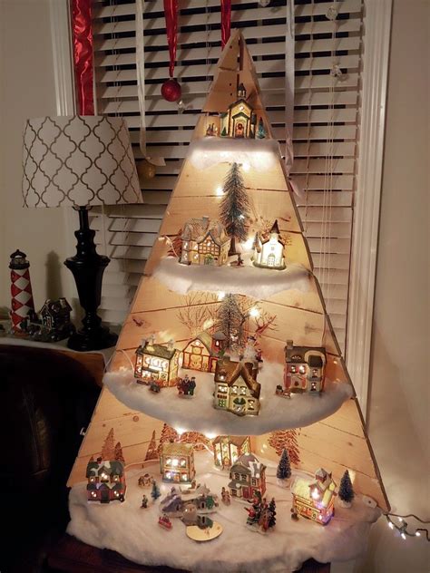 Christmas Village Display Tree Plans Artofit