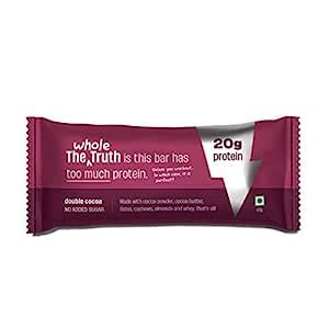 The Whole Truth G Protein Bar Double Cocoa Amazon In Health