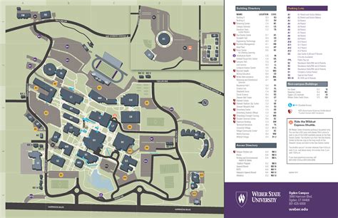 Campus Map Weber State University Behance Behance