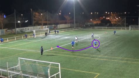 EJERCICIO FÚTBOL Situaciones posibles de CONTRAATAQUE en superioridad