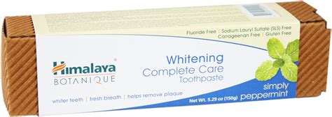 Himalaya Whitening Complete Care Simply Peppermint Toothpaste - Shop ...