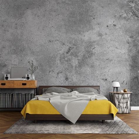 Concrete Wall Peel And Stick Mural Concrete Texture Removable Wallpaper Mural Peel And Stick