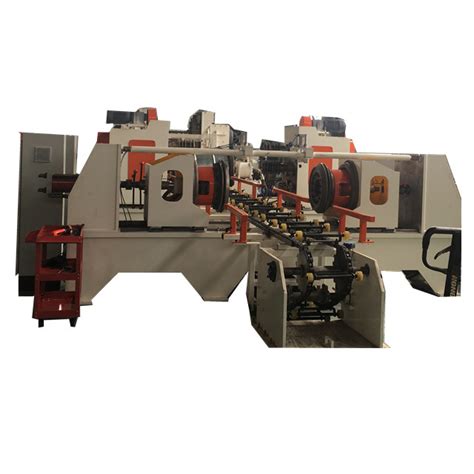 Automatic W Beading Machine Horizontal Flanging Expanding Machine For