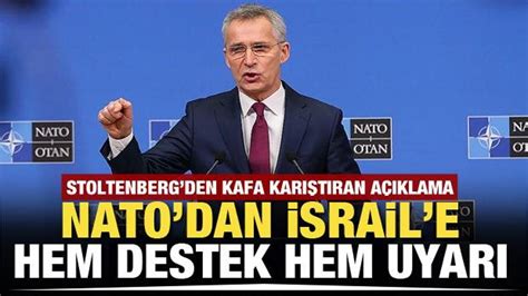 Nato Genel Sekreteri Stoltenberg Den Srail E Mesaj Haber D Nya