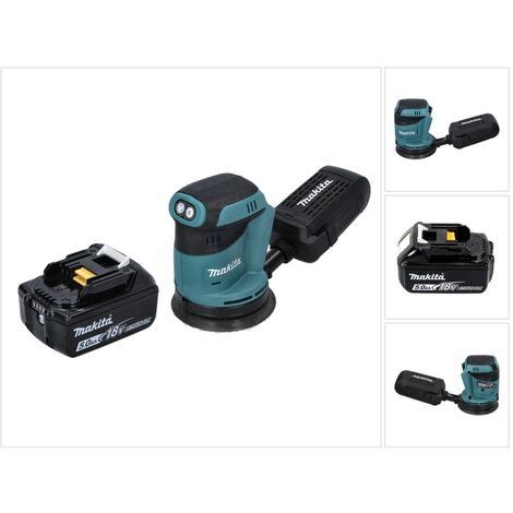 Makita Dbo T Ponceuse Excentrique Sans Fil V Mm X