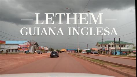 Viagem Para Lethem Cidade Fronteira Do Brasil A Guiana Inglesa 597