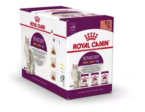 12 Pouch Royal Canin Sensory Smell Caja 85g Leocan