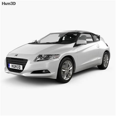 Honda CR-Z (ZF1) 2013 3D model - Download Sports car on 3DModels.org